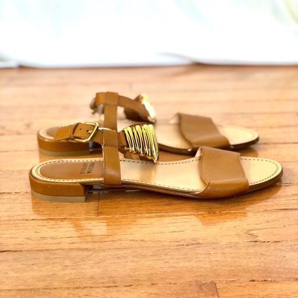 Stuart Weitzman Tan Sandals - Picture 2 of 4